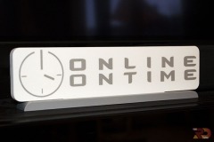 Logo Online Ontime realizado en 3D