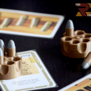 Acessorios relizados en 3D para Juego de Mesa BANG!!!