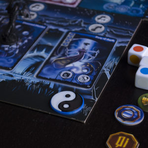 Tokens realizados en 3D para Juego de Mesa Ghost Stories