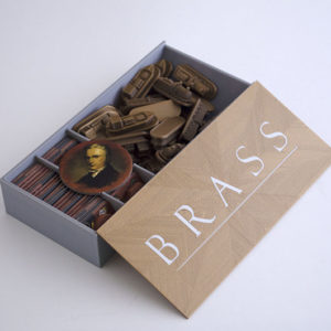 Caja de jugador y Tokens realizados en 3D para Juego de Mesa Brass