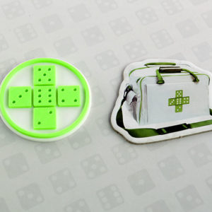 Tokens realizados en 3D para Juego de Mesa Dice Hospital