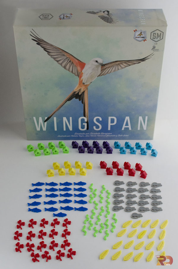 Tokens realizados en 3D para Juego de Mesa Wingspan