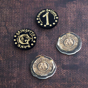 Tokens artesanales para el Juego de Mesa Harry Potter Hogwarts Battle