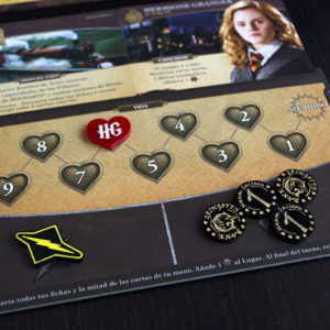 Tokens artesanales para el Juego de Mesa Harry Potter Hogwarts Battle