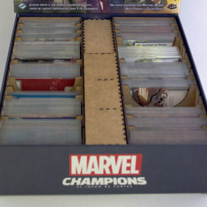Inserto modular de madera para Marvel Champions