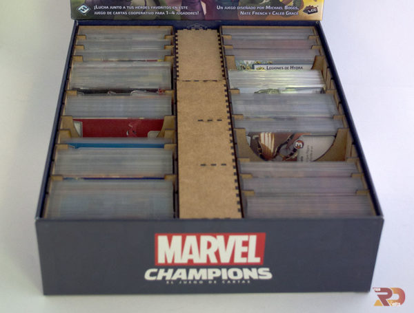 Inserto Básico modular de madera para Marvel Champions