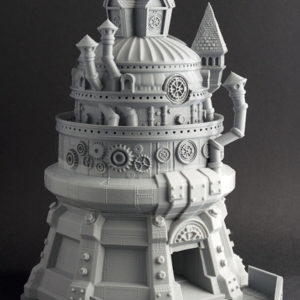 Torre del Inventor realizada en 3D