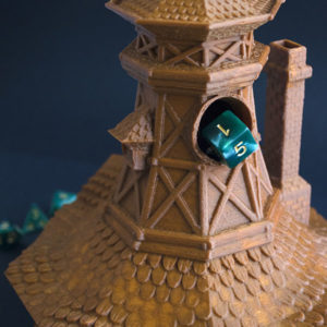 Torre del Bardo realizada en 3D