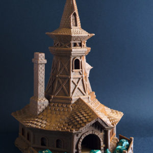 Torre del Bardo realizada en 3D