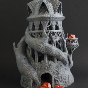 Torre del Druida realizada en 3D