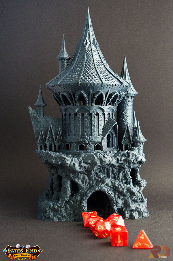 Torre del Hechicero realizada en 3D