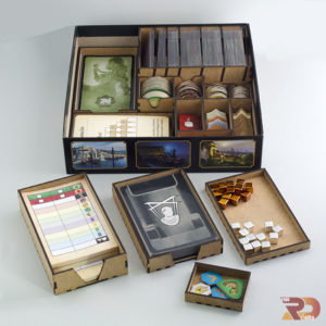 Inserto 7 Wonders Duel y Expansiones